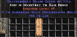 Necromancer Summoning Skills w/ 36-39 Life GC - West Non-Ladder