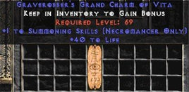 Necromancer Summoning Skills w/ 40 Life GC - West Non-Ladder