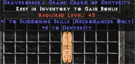 Necromancer Summoning Skills w/ 6 Dex GC - West Non-Ladder