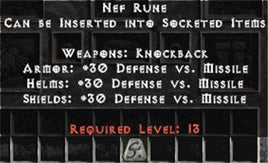 Nef Rune - West Non-Ladder