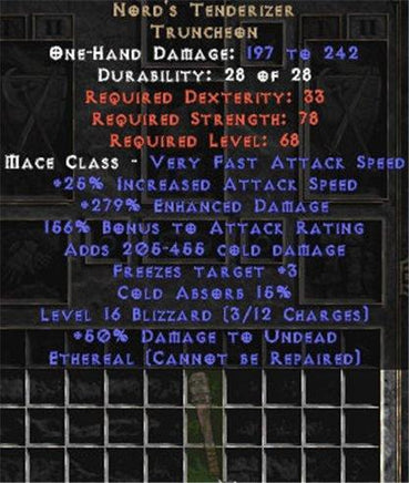 Nord's Tenderizer - Ethereal - East HC Ladder