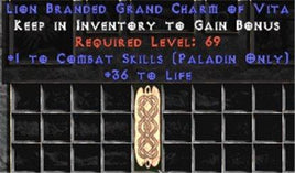 Paladin Combat Skills w/ 36-39 Life GC - West Non-Ladder