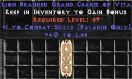 Paladin Combat Skills w/ 40 Life GC - West Non-Ladder