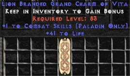 Paladin Combat Skills w/ 41-44 Life GC - West Non-Ladder