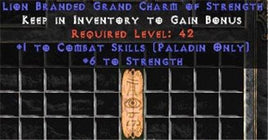 Paladin Combat Skills w/ 6 Str GC - West Non-Ladder