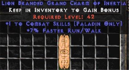 Paladin Combat Skills w/ 7% FRW GC - East Ladder