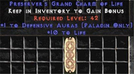 Paladin Defensive Auras w/ 10-20 Life GC - West Non-Ladder
