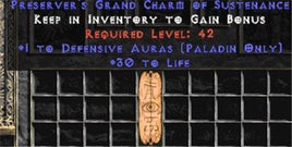 Paladin Defensive Auras w/ 30 Life GC - West Non-Ladder