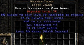 Paladin Hellfire 17-19 res 20 stats - West Non-Ladder