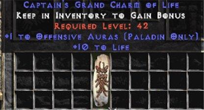 Paladin Offensive Auras w/ 10-20 Life GC - Europe HC Ladder