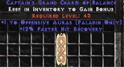 Paladin Offensive Auras w/ 12% FHR GC - East Ladder