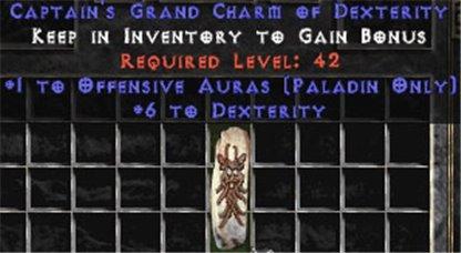 Paladin Offensive Auras w/ 6 Dex GC - West Ladder
