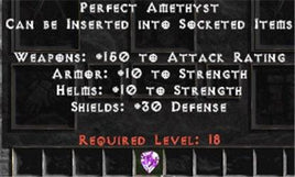 Perfect Amethyst - West Non-Ladder