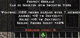 Perfect Emerald - West Non-Ladder