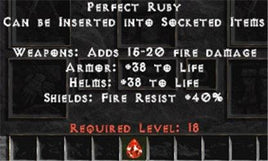 Perfect Ruby - West Non-Ladder