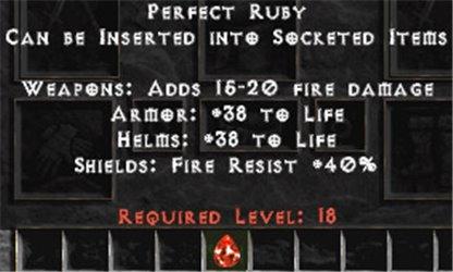 Perfect Ruby - West Non-Ladder