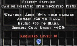 Perfect Sapphire - West Non-Ladder