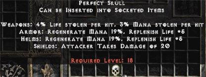 Perfect Skull - West Non-Ladder