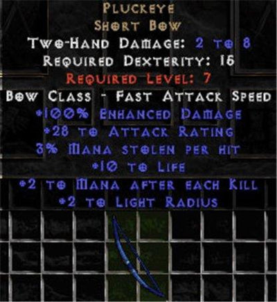Pluckeye - West Non-Ladder