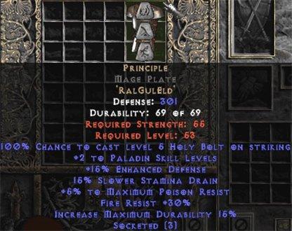 Principle Mage Plate - Europe HC Ladder