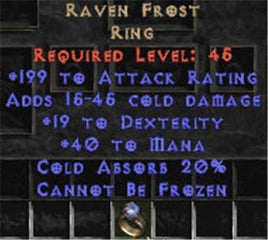 Raven Frost - +15-19 Dexterity - West Non-Ladder