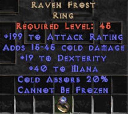 Raven Frost - +15-19 Dexterity - West Non-Ladder