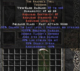 The Reaper's Toll - West Non-Ladder