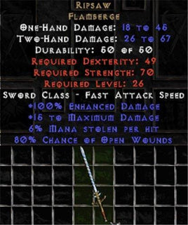 Ripsaw - +100% ED - Perfect - West Non-Ladder