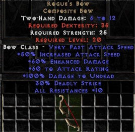 Rogue's Bow - West Non-Ladder