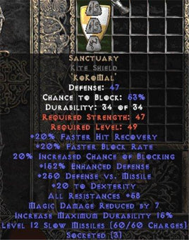 Sanctuary Kite Shield - 50-59 Res - West Non-Ladder