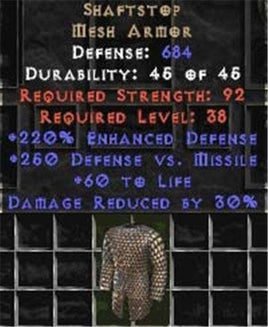 Shaftstop perfect 220% ED - West Non-Ladder