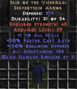 Skin of the Vipermagi- 35 Res All & 9-12 MDR - West Non-Ladder