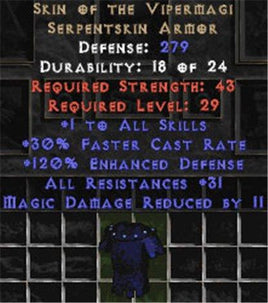 Skin of the Vipermagi - West Non-Ladder
