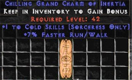 Sorceress Cold Skills w/ 7% FRW GC - West Non-Ladder