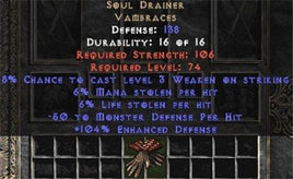 Soul Drainer - West Non-Ladder