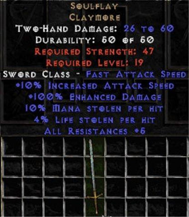 Soulflay - +100% ED - West Non-Ladder