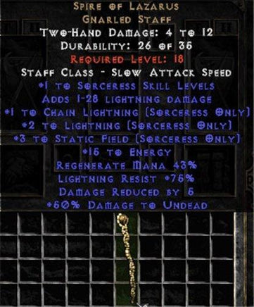 Spire of Lazarus - West Non-Ladder