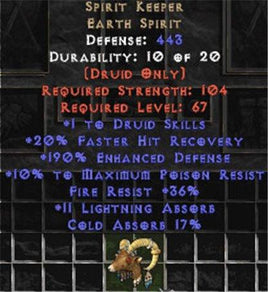 Spirit Keeper +1 skills - West Non-Ladder