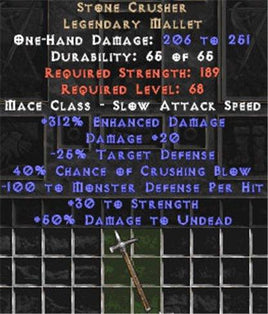 Stone Crusher 310%+ ED - West Non-Ladder