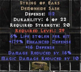 String of Ears 15% DR - West Non-Ladder
