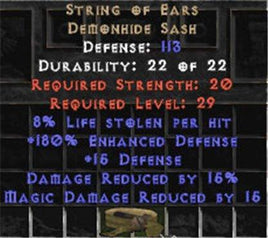 String of Ears - West Non-Ladder