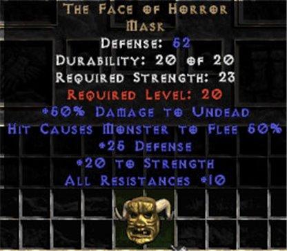 The Face of Horror - West Non-Ladder