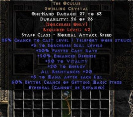 The Oculus - Ethereal - West Non-Ladder