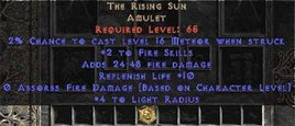 The Rising Sun - West Non-Ladder