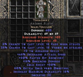 Treachery Archon Plate - Europe Ladder