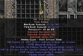 The Vile Husk - West Non-Ladder