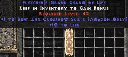 Amazon Bow & Crossbow Skills w/ 10-20 Life GC - Europe HC Ladder