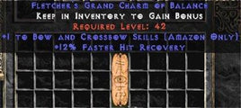Amazon Bow & Crossbow Skills w/ 12% FHR GC - East HC Ladder