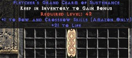 Amazon Bow & Crossbow Skills w/ 21-29 Life GC - West Non-Ladder