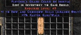 Amazon Bow & Crossbow Skills w/ 7% FRW GC - West Non-Ladder